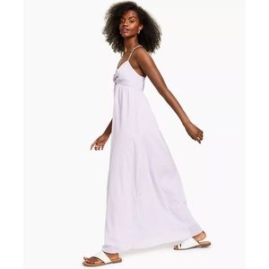 LAVENDER CROSS BACK MAXI DRESS (XL)